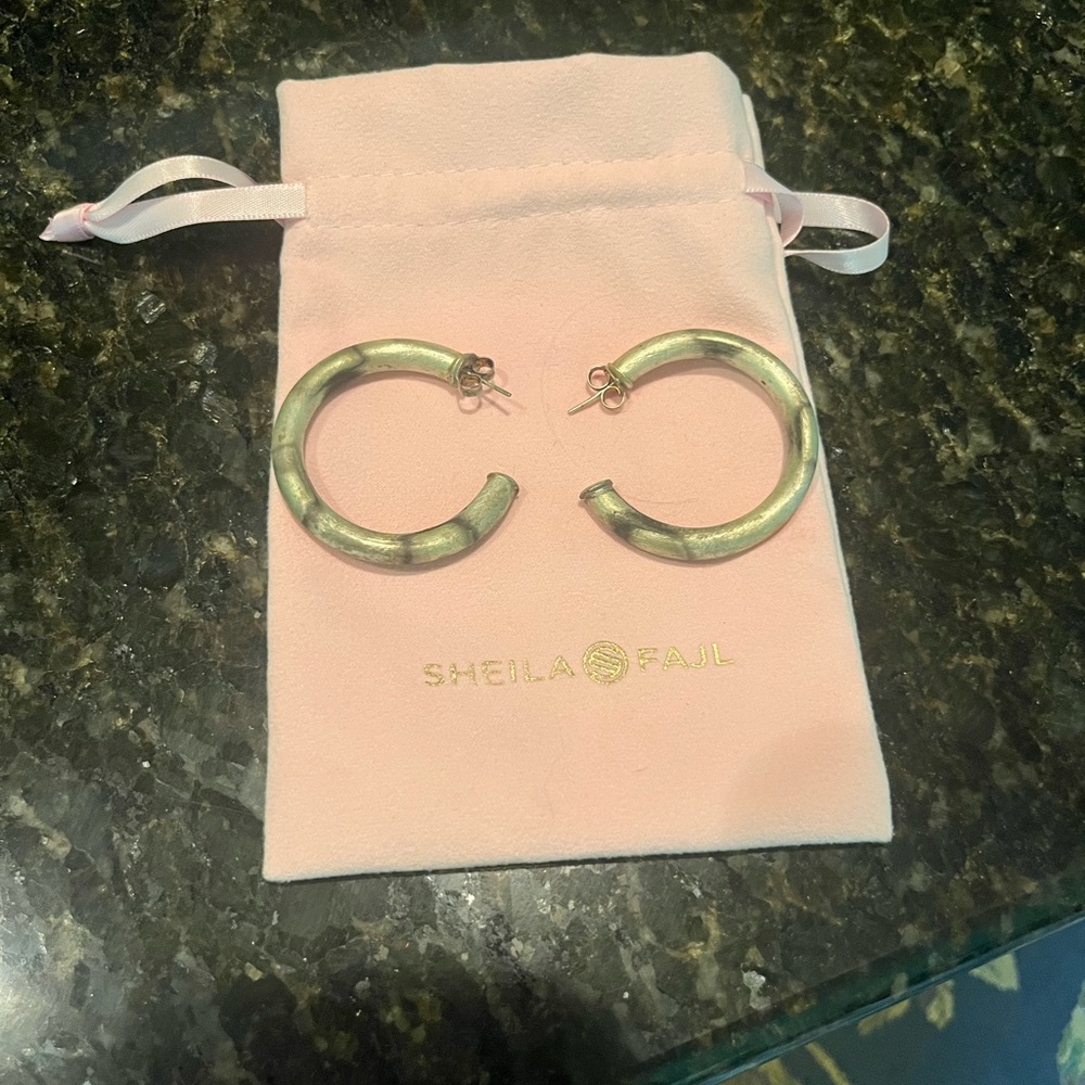 Gold Hoop Earrings